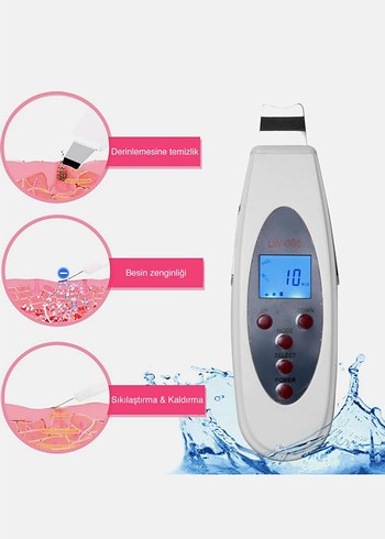 Scrubber Ultrasonik Cilt Temizleyici - Görsel 2