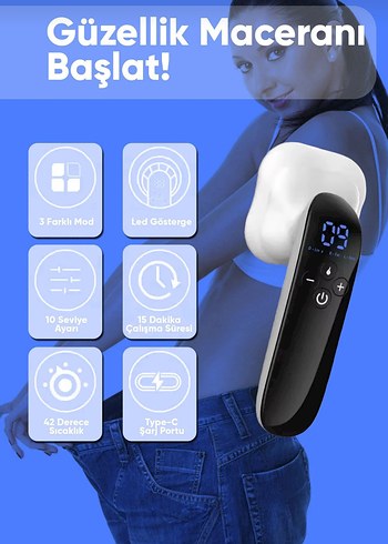 Selülit Masaj ve Egzersiz Cihazı - Görsel 3