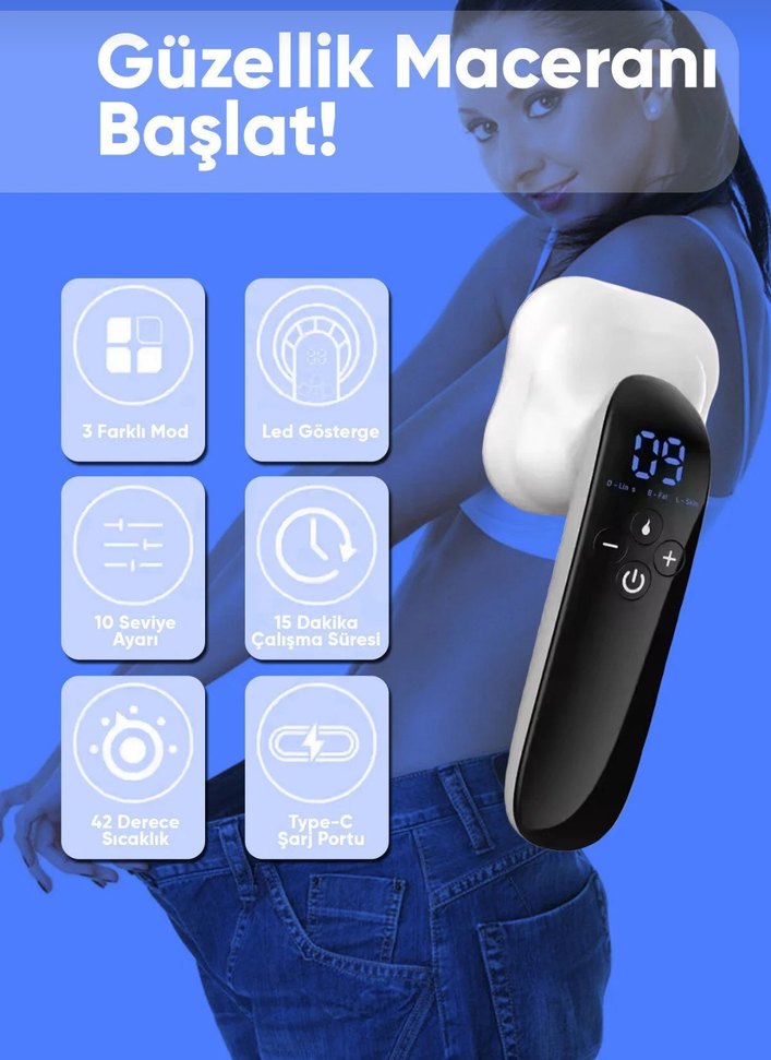 Selülit Masaj ve Egzersiz Cihazı - Görsel 3