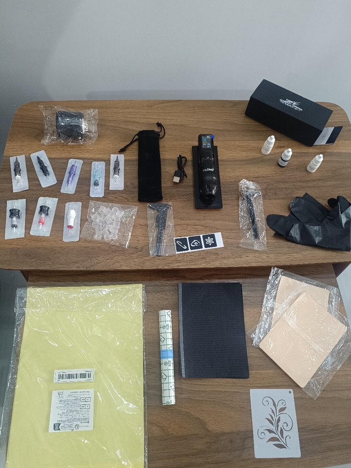 Dövme Makinesi ve Seti - Görsel 3