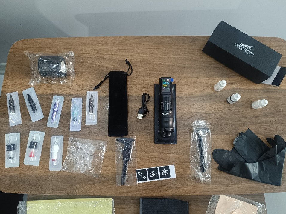 Dövme Makinesi ve Seti - Görsel 2