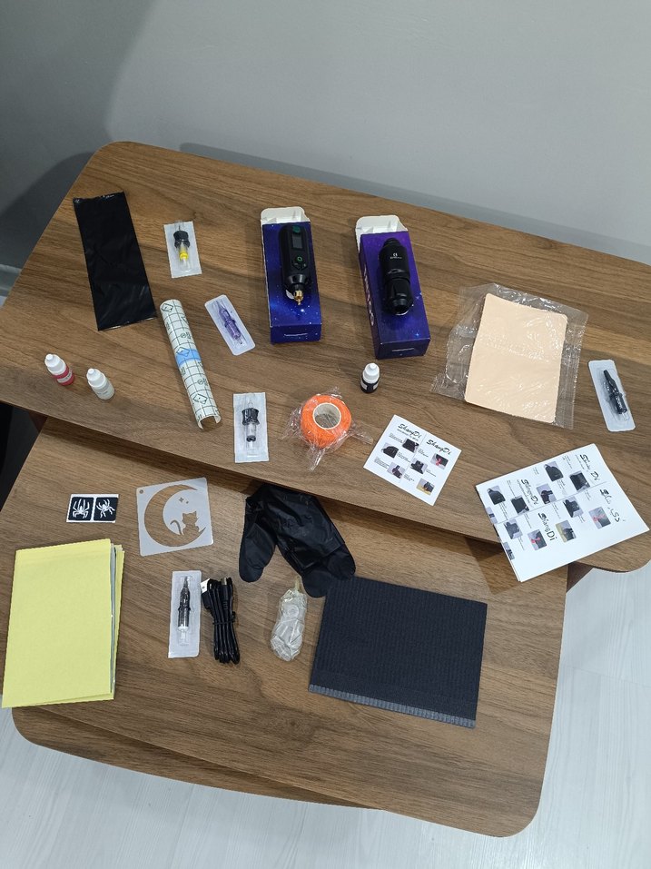 Dövme Makinesi ve Seti - Görsel 4