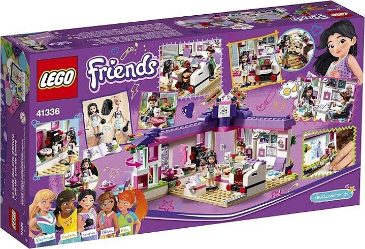 Beden Lego friends 41336 emmanın sanat kafesi