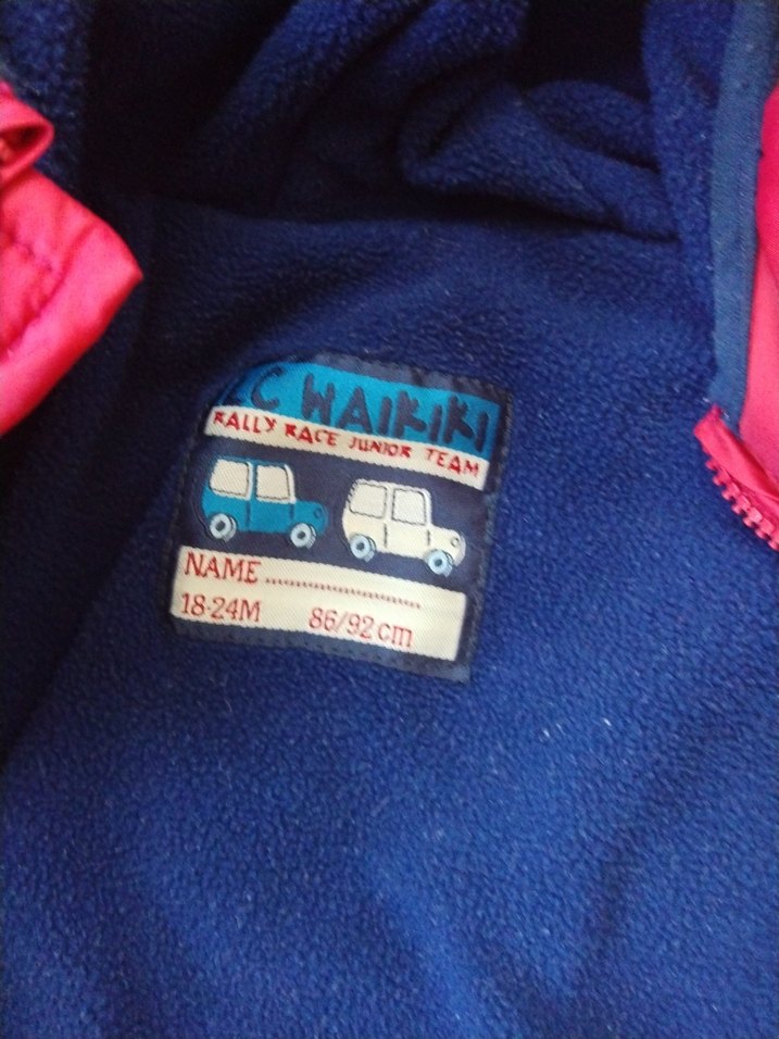 Renkli Baskılı Erkek Çocuk Mont - Görsel 3