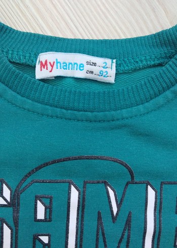 Erkek Çocuk Renkli Baskılı Sweatshirt - Görsel 2