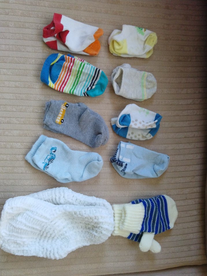 Erkek Çocuk Beyaz Çorap - Görsel 2