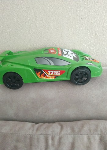 Yeşil Renkli Oyuncak Araba 17AE - Görsel 2