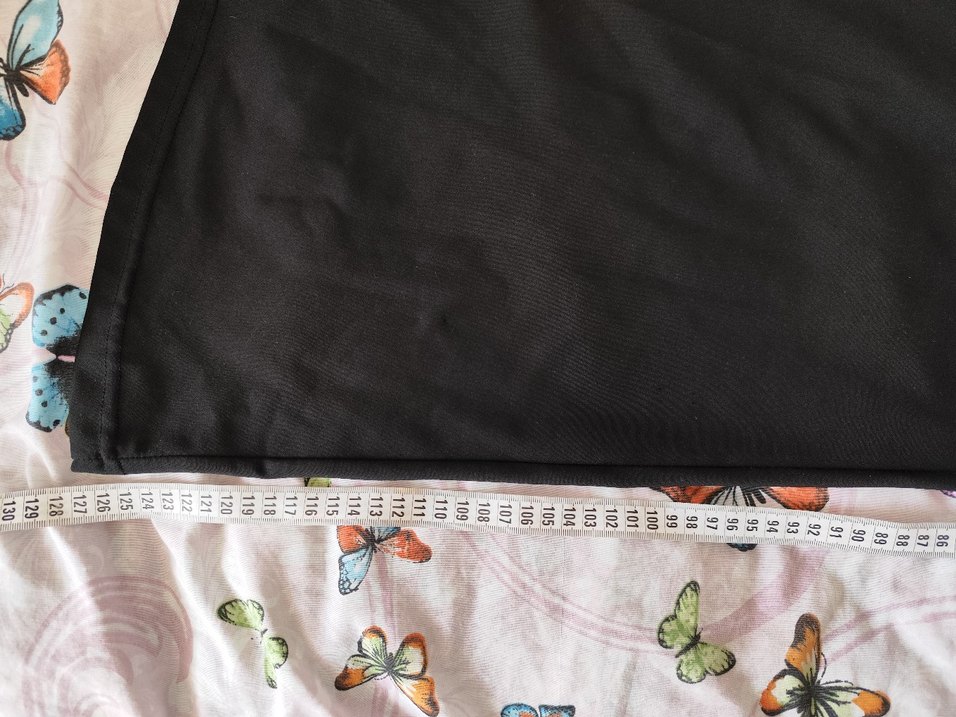 Siyah Uzun Drapeli Askısız Elbise - Görsel 4