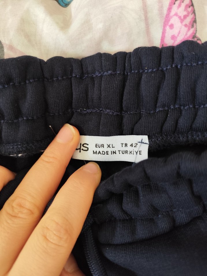 Kadın Lacivert Rahat Kesim Eşofman Altı - Görsel 3