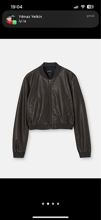 pull and bear deri ceket
