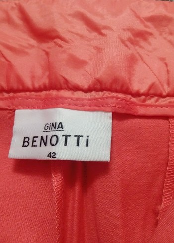Gina Parlak Pembe Kadın Kumaş Pantolon