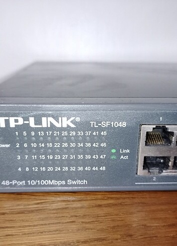 Ethernet switch 48 port gri renk