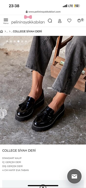 37 Beden Makosen loafer