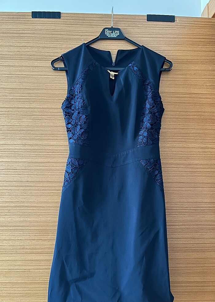 Kisa kalem elbise - Görsel 3