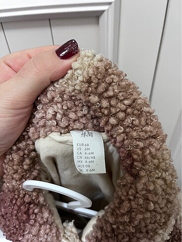3-6 Ay Beden H&M Kız Ceket 4-6 ay 68 cm