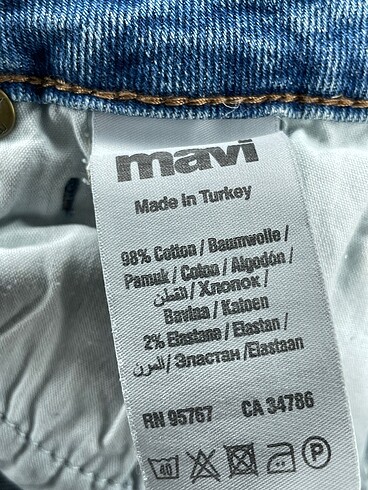 Mavi Jeans Jean / Kot Şort %70 İndirimli. - Görsel 4