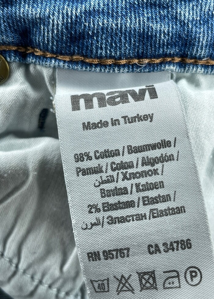 Mavi Jeans Jean / Kot Şort %70 İndirimli. - Görsel 4