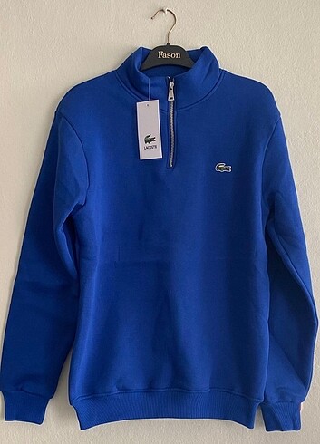 Unisex Yarım Fermuarlı Sweat 