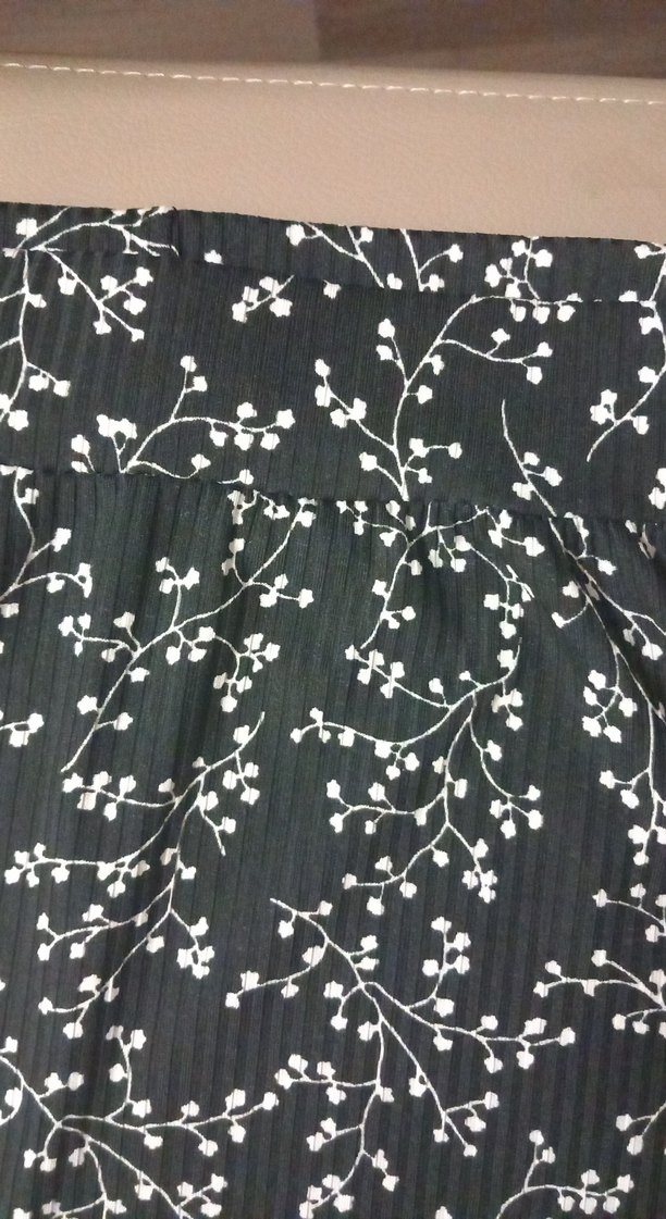 Siyah Salaş Midi Etek - Görsel 2