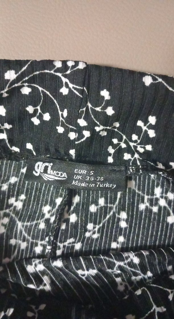 Siyah Salaş Midi Etek - Görsel 3