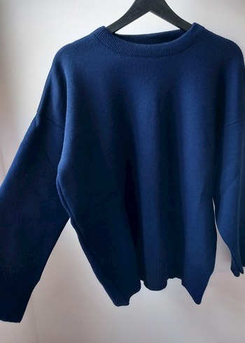 Kadın Lacivert Rahat Kesim Kazak - Görsel 2