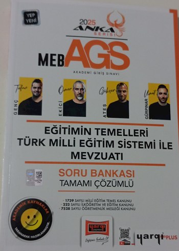 MEB AGS Eğitim Temelleri Soru Bankası