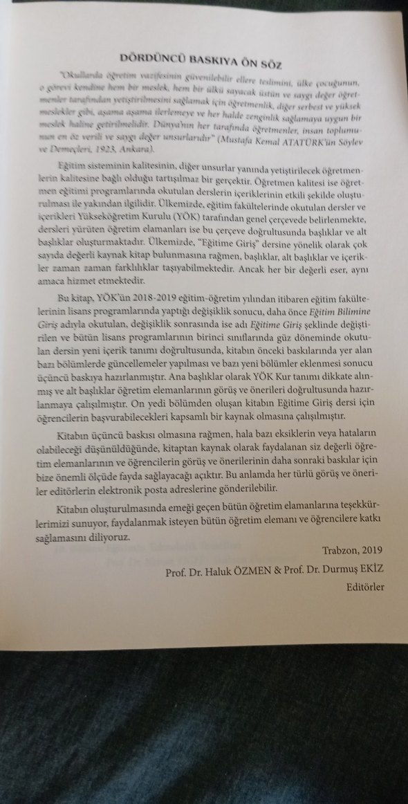 Eğitime Giriş - Haluk Özmen, Durmuş Ekiz - Görsel 3