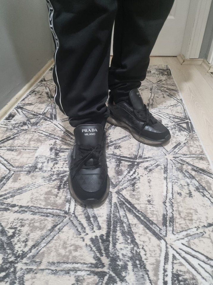 Siyah Fermuarlı Erkek Eşofman - Görsel 4