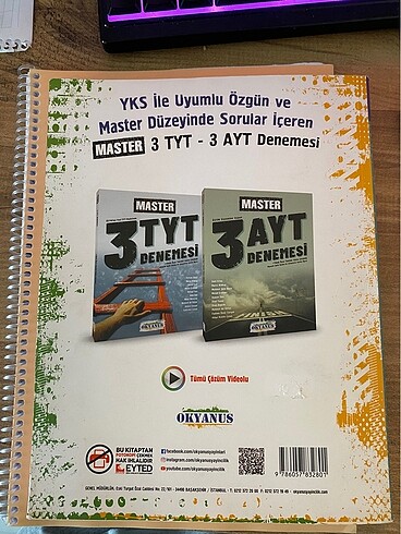  MASTER TYT MAT OKYANUS YAYINLARI