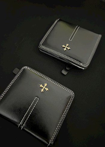 Chrome Hearts deri cüzdan