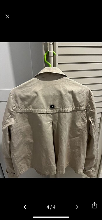 Bershka Kısa trençkot