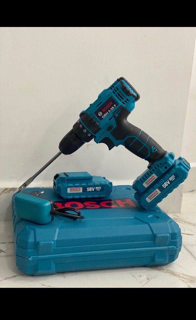 Bosch 58V Akülü şarzlı set - Görsel 2