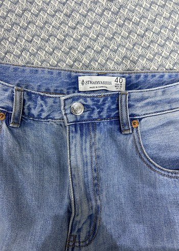 Günlük Rahat Mavi Kadın Jean - Görsel 2