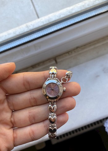 Diğer Pembe Zincir Detaylı Kadın Kol Saati