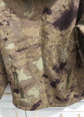 Kapüşonlu Kamuflaj Desenli Erkek Mont - Görsel 8