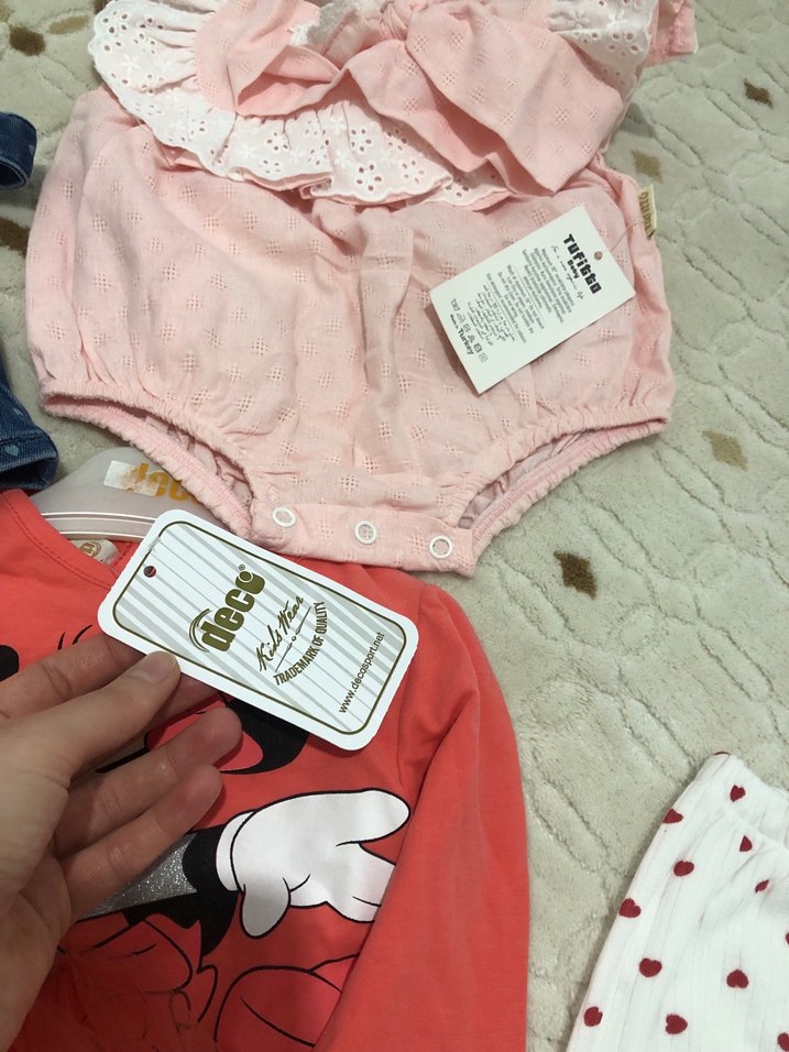 Kız bebek takımları - Görsel 5