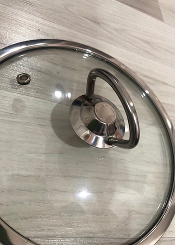 Gri Cam Tencere Kapağı 20 cm tahmini - Görsel 4