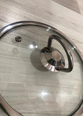 Gri Cam Tencere Kapağı 20 cm tahmini - Görsel 3