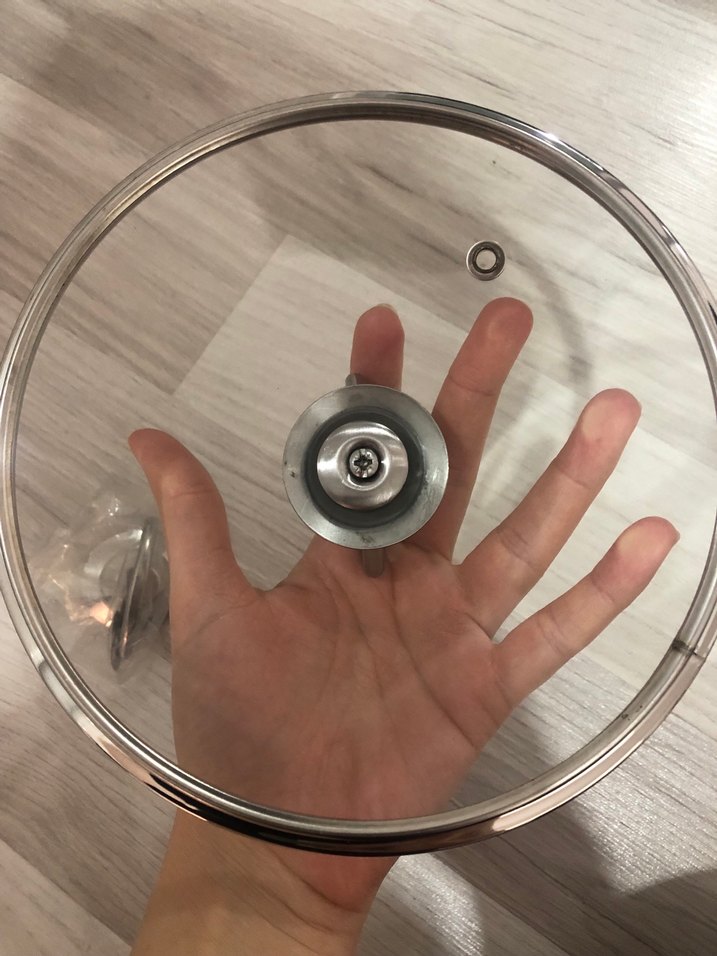 Gri Cam Tencere Kapağı 20 cm tahmini - Görsel 5