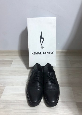 40 Beden Kemal Tanca Siyah Erkek Klasik Ayakkabı