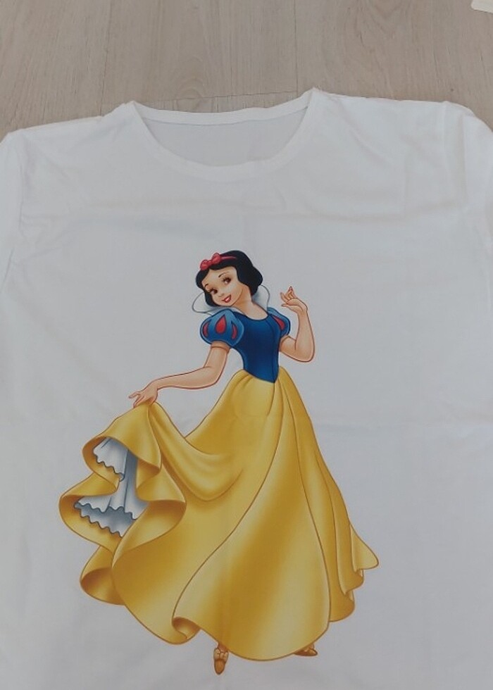 Pamuk prenses tshirt - Görsel 2