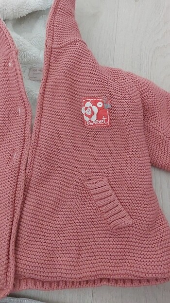 Baharlık mont gibi kalın hırka  - Görsel 6