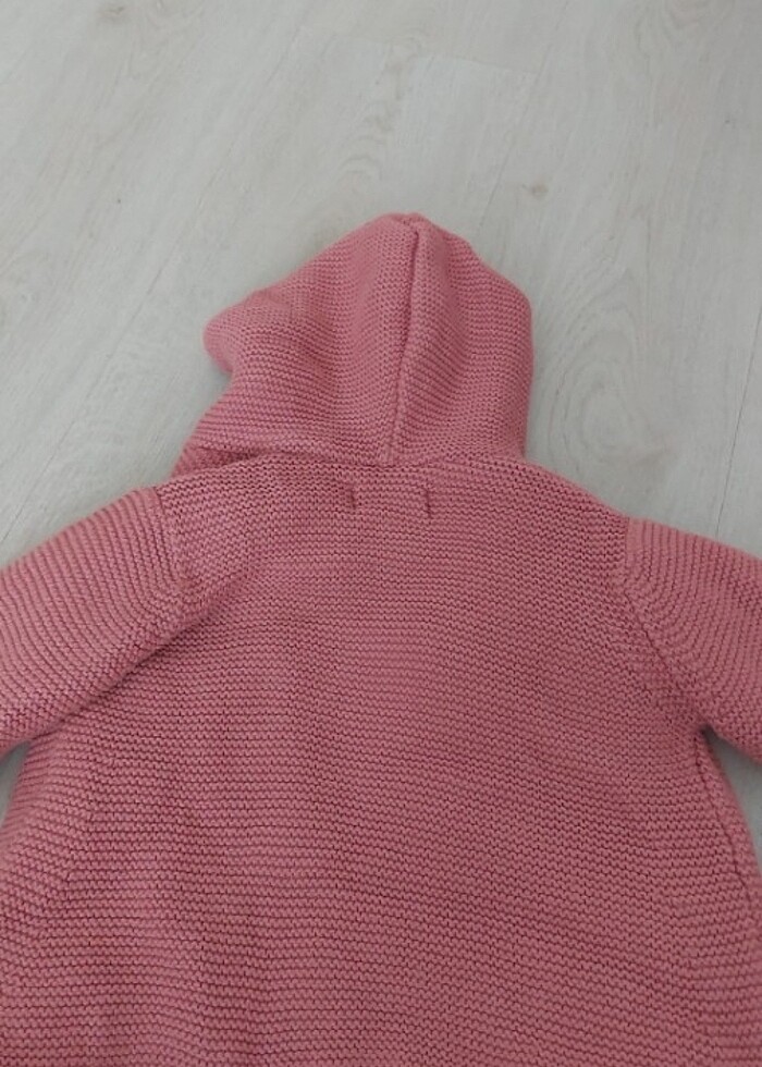 Baharlık mont gibi kalın hırka  - Görsel 4