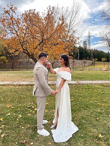 Söz Nişan Nikah Bride elbisesi - Görsel 4