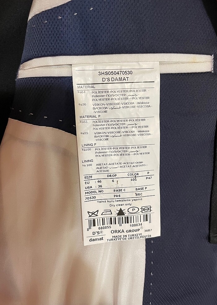 D's Damat Ceremony Takım Elbise - Görsel 3