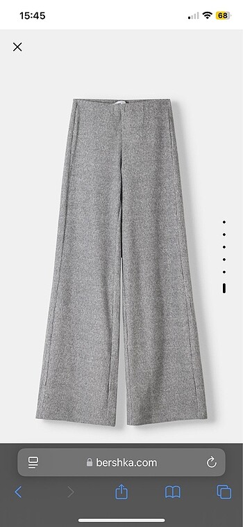 Bershka Fitilli Pantolon Bershka