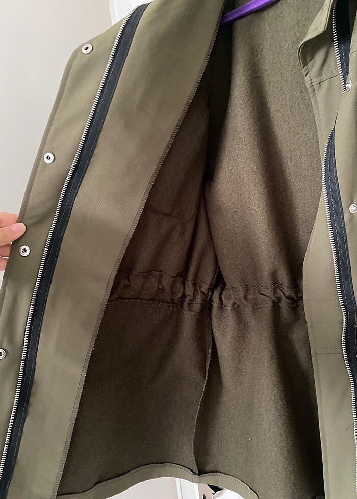 Haki ceket - Görsel 5