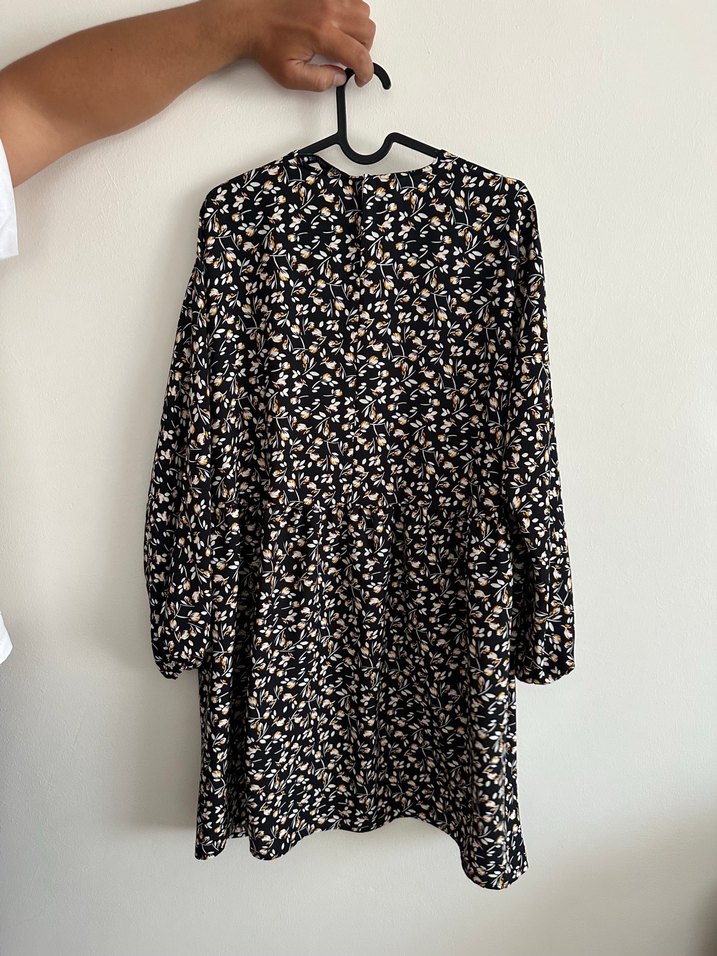 Zara Uzun Kollu Mini Elbise - Görsel 2