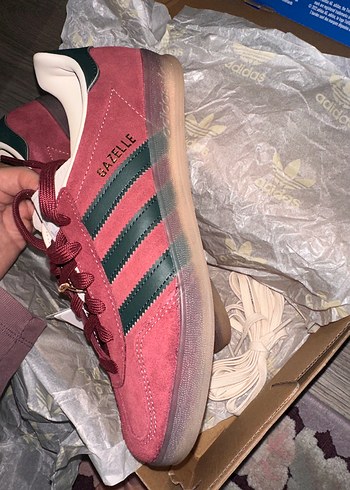 40 Beden bordo Renk Adidas Gazelle Bordo Kadın Sneaker