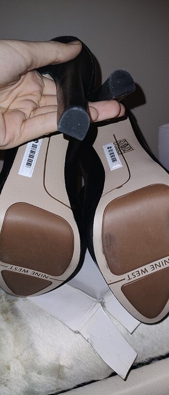 40 Beden siyah Renk Nine West etiketi üstünde hiç kullanılmamış yüksek topuklu ayakk